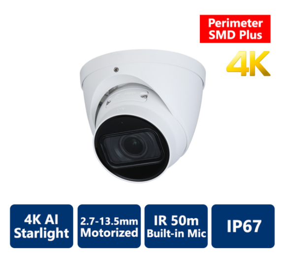 8MP Motorized 4K